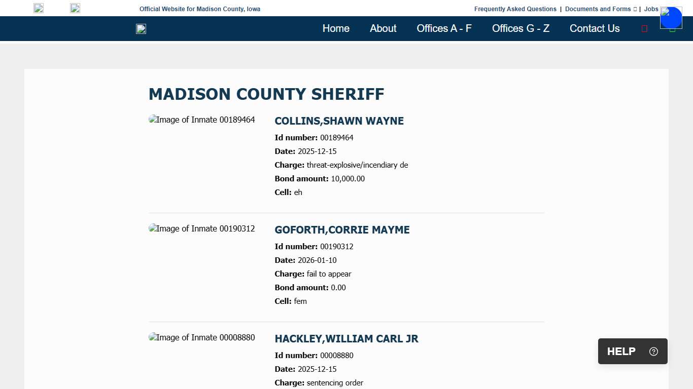 Sheriff's Office Madison County, Iowa 2 - Madison County Iowa